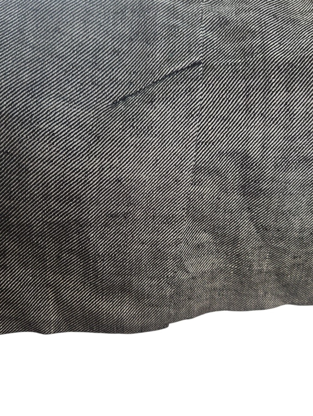 Vintage bebe Strapless Gray Tweed Herringbone Sheath Dress Size 4 - Picture 5 of 6